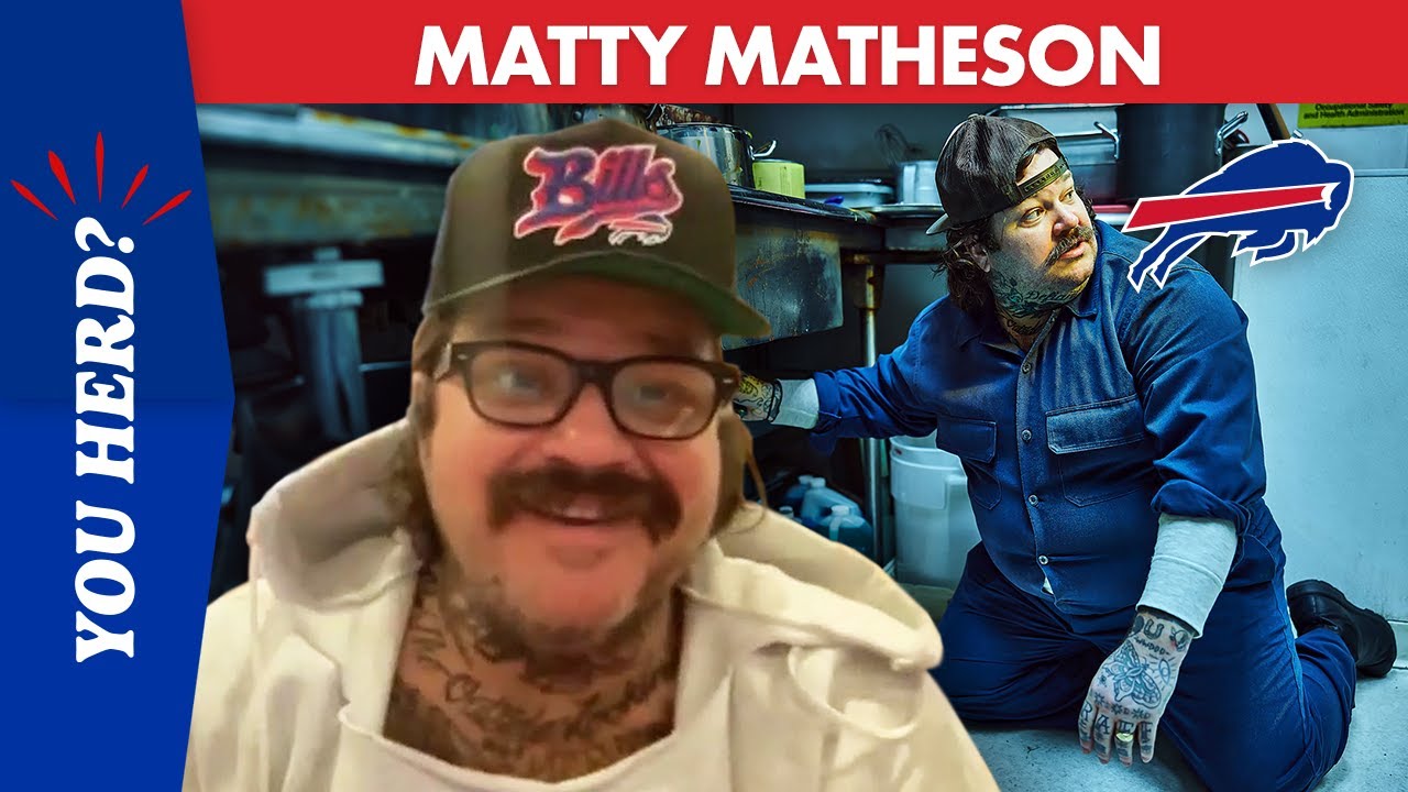 Matty Matheson Talks Buffalo Bills Fandom, Filming The Bear, His Buffalo Anniversary Dinner & More!
