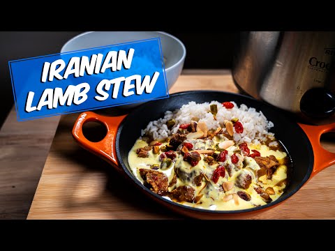 Iranian Lamb And Yogurt Stew - Tony's Comfort Kitchen