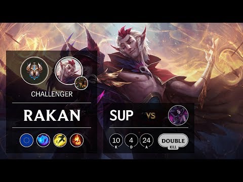 Rakan Support vs Morgana - EUW Challenger Patch 9.19