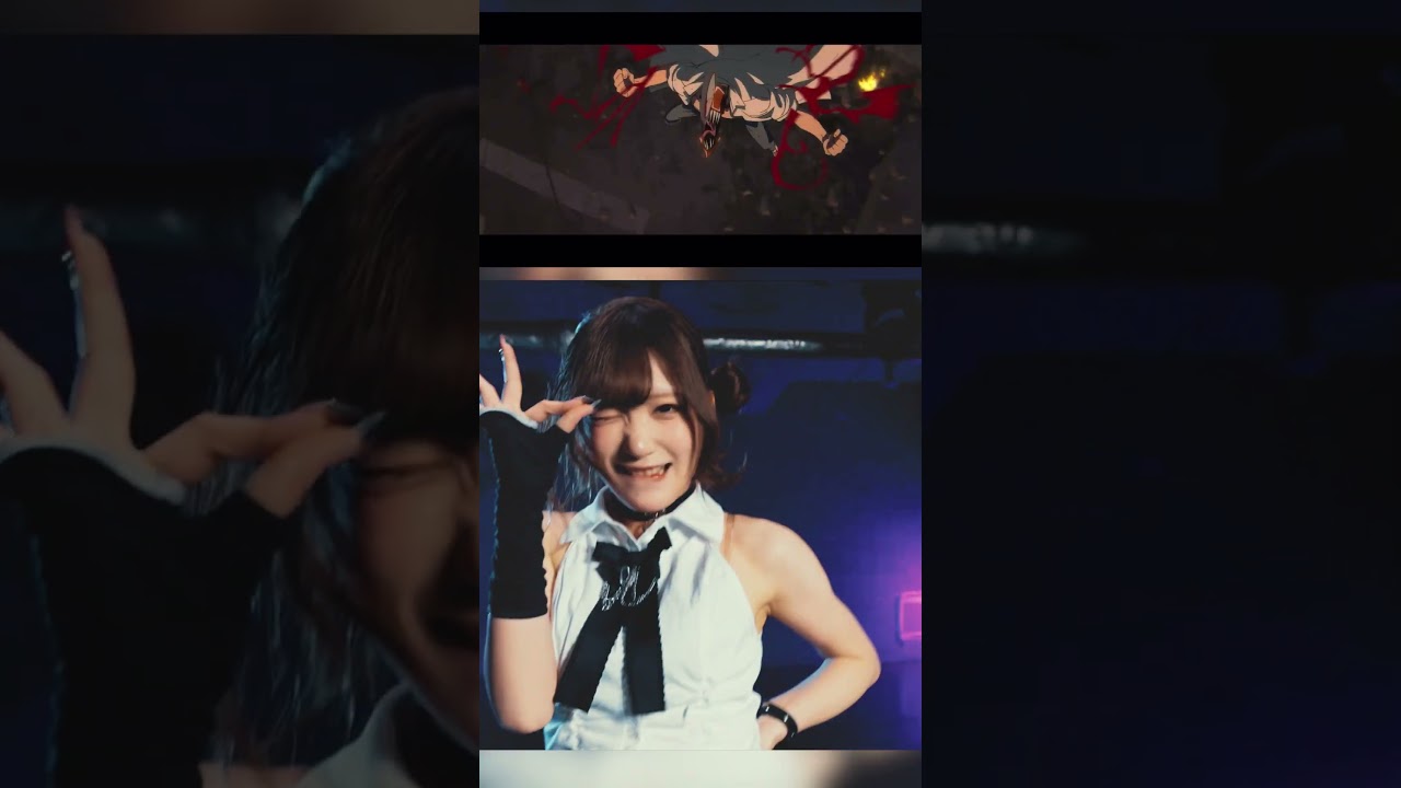 チェンソーマンOP「IRIS OUT」振付して踊ってみた💣 #踊ってみた #IRISOUT #チェンソーマン