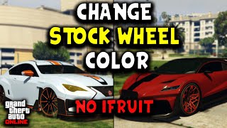 How to Change Stock Wheel Color | GTA Online