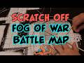Scratch off Fog of War Maps  #dnd  #shadowdark