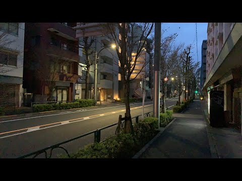 5AM Walk in Tokyo