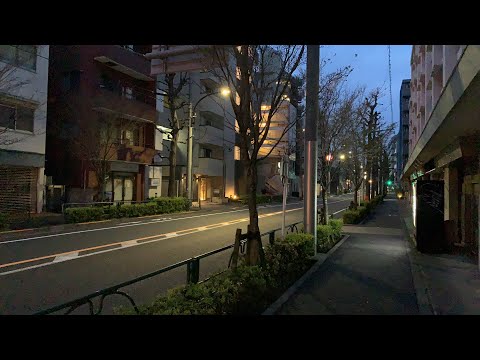 5AM Walk in Tokyo