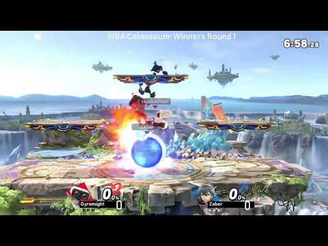 Gyromight (ROB) vs Zaber (Simon, Lucina) - WGA Colosseum 21 - Winners R3