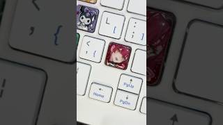 推しキーボード企画⌨️✨️#宝鐘マリン #ホロライブ  描きました🏴‍☠️❤️#マリン船長 #vtuber #keyboard #痛ネイル #推し #推し活 #nailart #描いてみた
