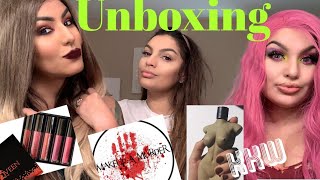 Unboxing | KKW | Bellami | Miss A |MakeUp A Murder | Qveen | Juno and Co. | Andesa Sisters