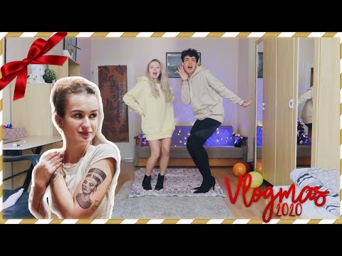 NOWY TATUAŻ i nasza przygoda z TOP MODEL ❄️ Vlogmas Dzień 3