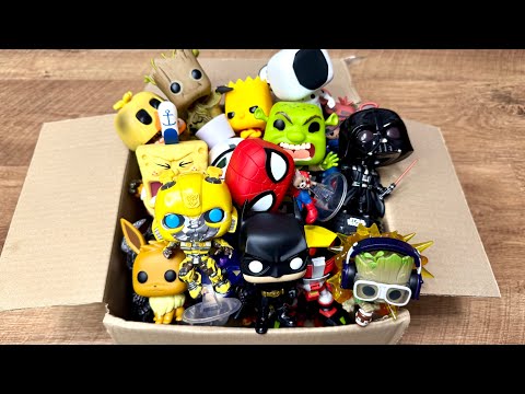 Box Full of Funko Pop Figure Review | Close-Up Details