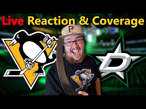 LIVE: Penguins vs Stars! | Massive NHL Game Live