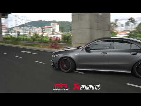Mercedes AMG CLA45S Akrapovic Exhaust