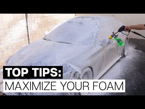 Top 5 Tips to Maximize Your Foam! - Chemical Guys