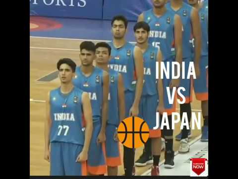 INDIA vs JAPAN basketball match l action mode ON l Mighty athletes