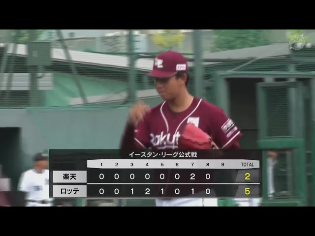 局數東北樂天金鷲後援投手投球坂井陽翔千葉羅德海洋失分東北樂天金鷲