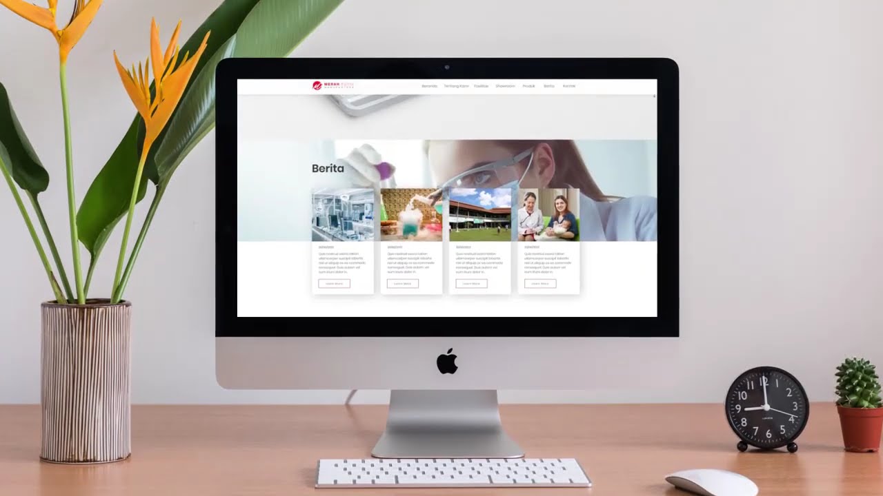 Merahputih Manufaktura - Website - Desain & Pengembangan CMS Wordpress Custom