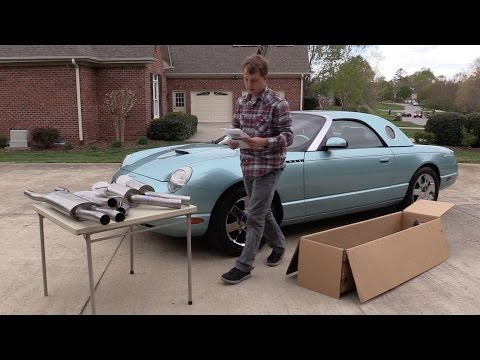 Borla Cat-Back Exhaust Upgrade! Unboxing, Installation & Initial Impressions - 2002 Ford Thunderbird
