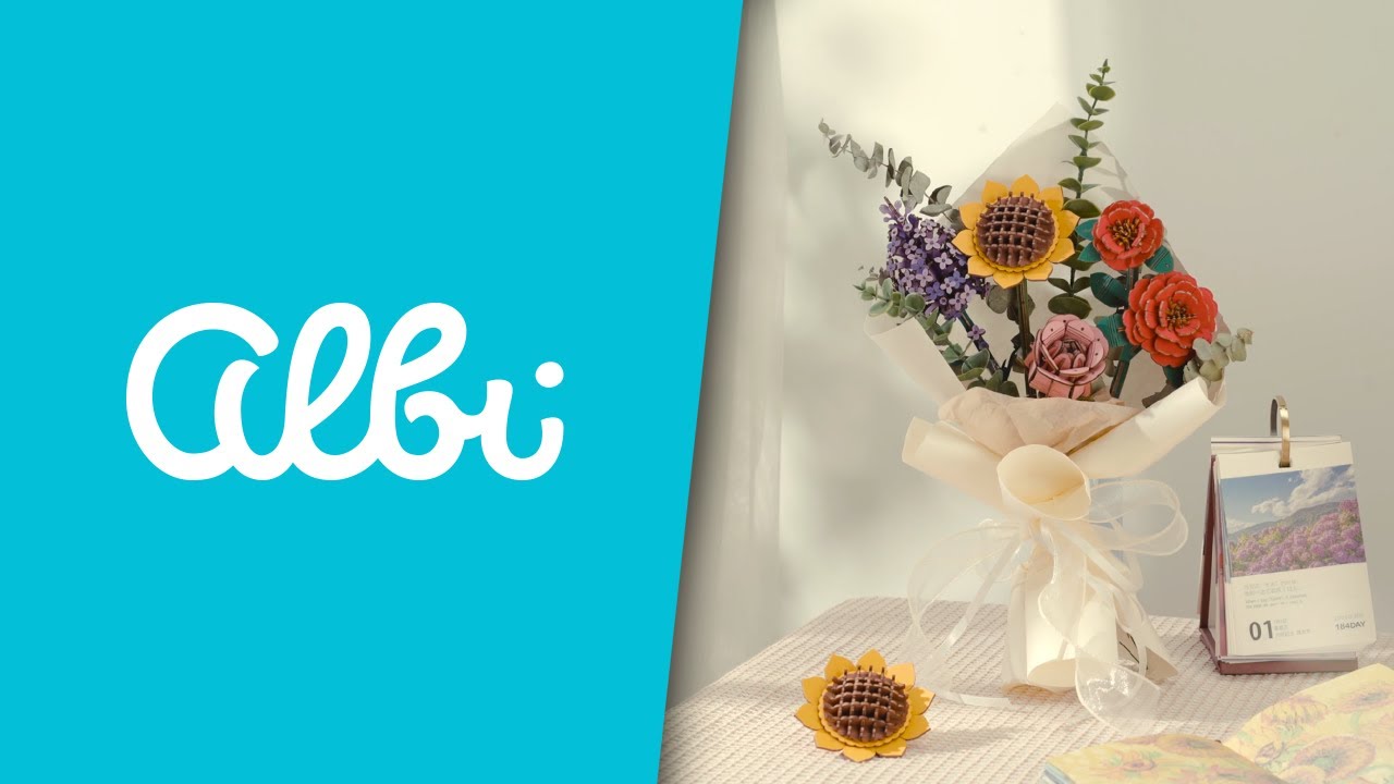 Dřevěné květiny - Kytice - představení