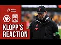 Klopp's Reaction: Jürgen on early goals, performance & Fabinho absence | Wolves vs Liverpool