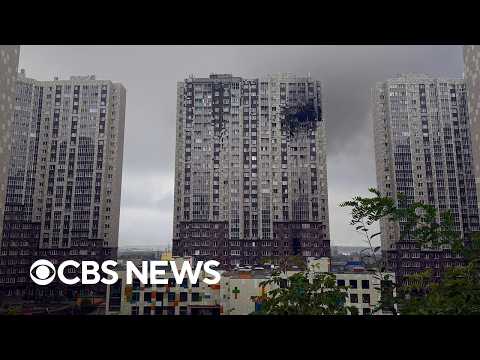 Videos show aftermath of Ukraine's massive attack on Moscow