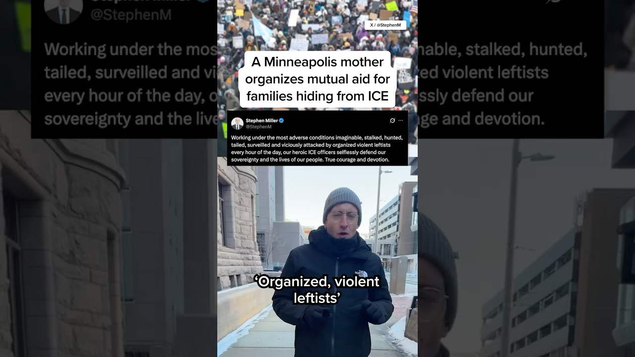 A Minneapolis mother organizes mutual aid for families hiding from ICE