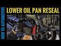 How To Replace Or Reseal The Lower Oil Pan On A 2008 2014 Mercedes C300 W204