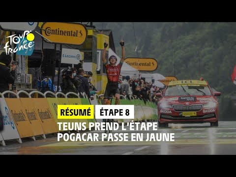 Résumé d'étape - Étape 8 - #TDF2021