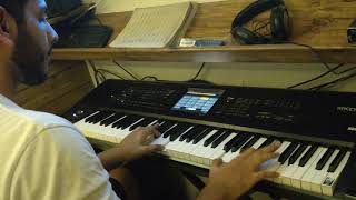 Red Garland C jam blues piano solo transcription.