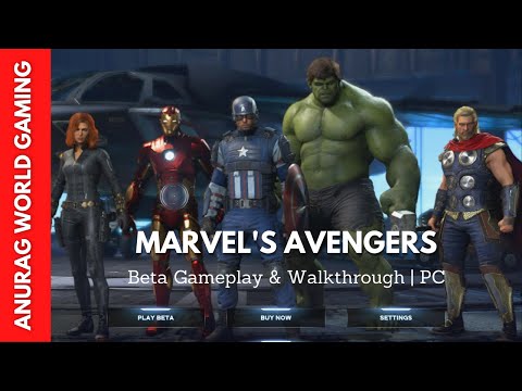 Marvel's Avengers Beta Gameplay Walkthrough - Part 01 | PC HD
