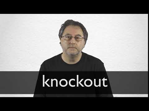 Português Tradução de KNOCKOUT  Collins Dicionário Inglês-Português