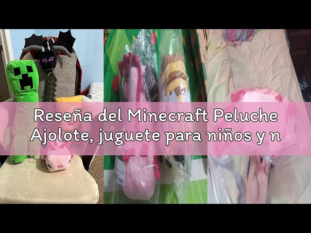 Vídeo relacionado con Minecraft Peluche Ajolote, juguete para niños y niñas +3 años (Mattel HBT42)