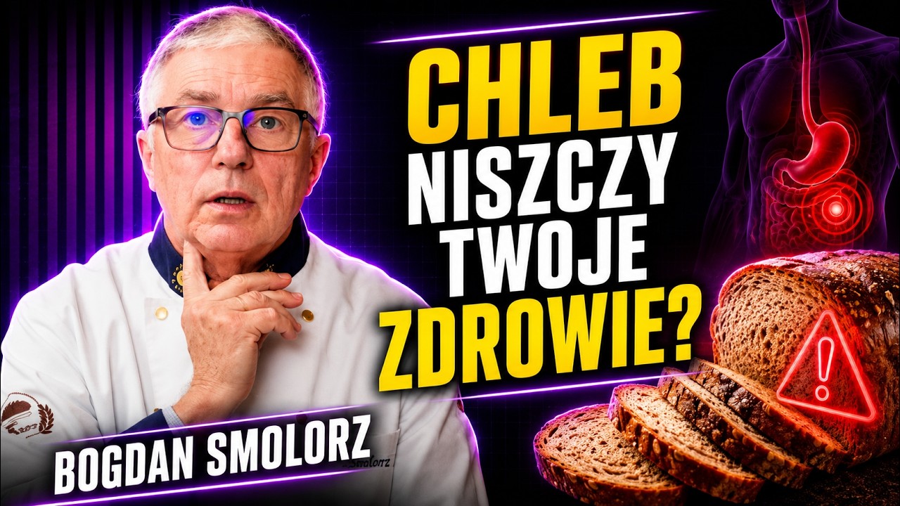 Dlaczego chleb nas truje? Co na to jelita? | Bogdan Smolorz – BioPiekarz