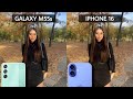 Samsung Galaxy M55s 5G Vs IPhone 16 Camera Test Comparison
