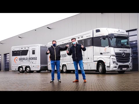 The delivery of our BRAND NEW truck by STX | The World Horse Transport SPECIALS