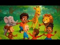 Rum Sum Sum – Nursery Rhyme with Animals & Kids | @wigglegigglekid
