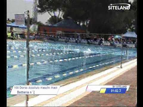 Serie 2 dei 100 Dorso  Assoluti Maschi Master - 11 Memorial Andrea Bettiol