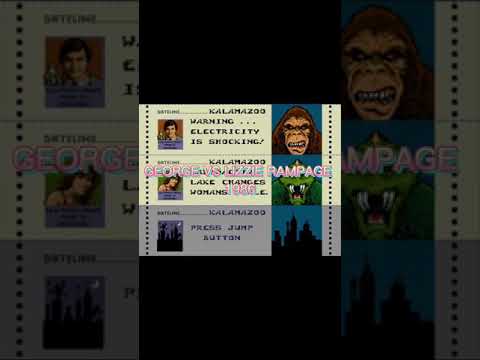 Evolution Of George Vs Lizzie Rampage