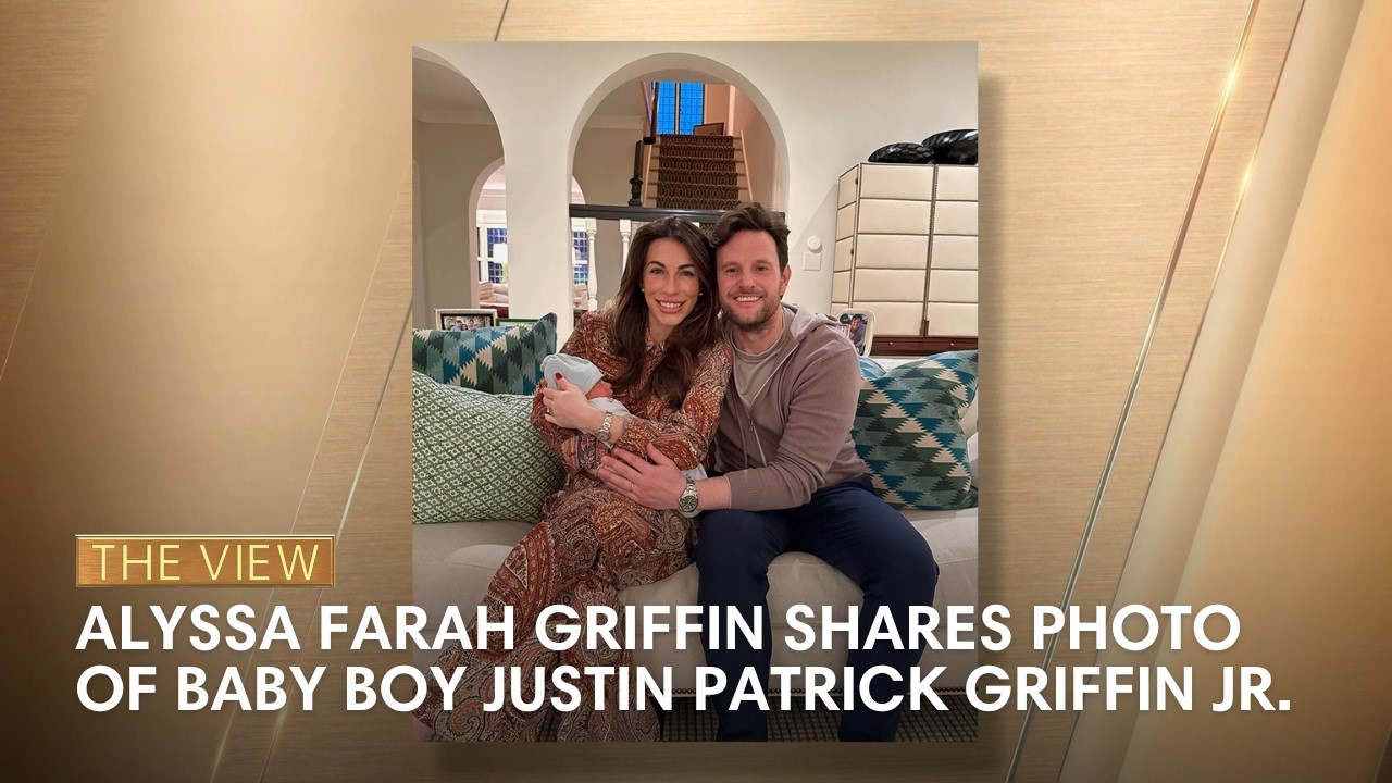 Alyssa Farah Griffin Shares Photo Of Baby Boy Justin Patrick Griffin Jr. | The View