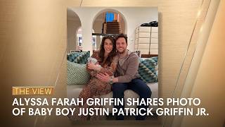 Alyssa Farah Griffin Shares Photo Of Baby Boy Justin Patrick Griffin Jr. | The View