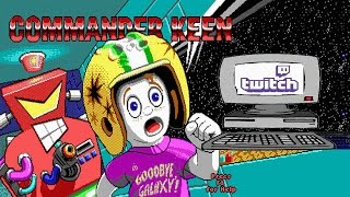Oldest Computer on Twitch Commander Keen