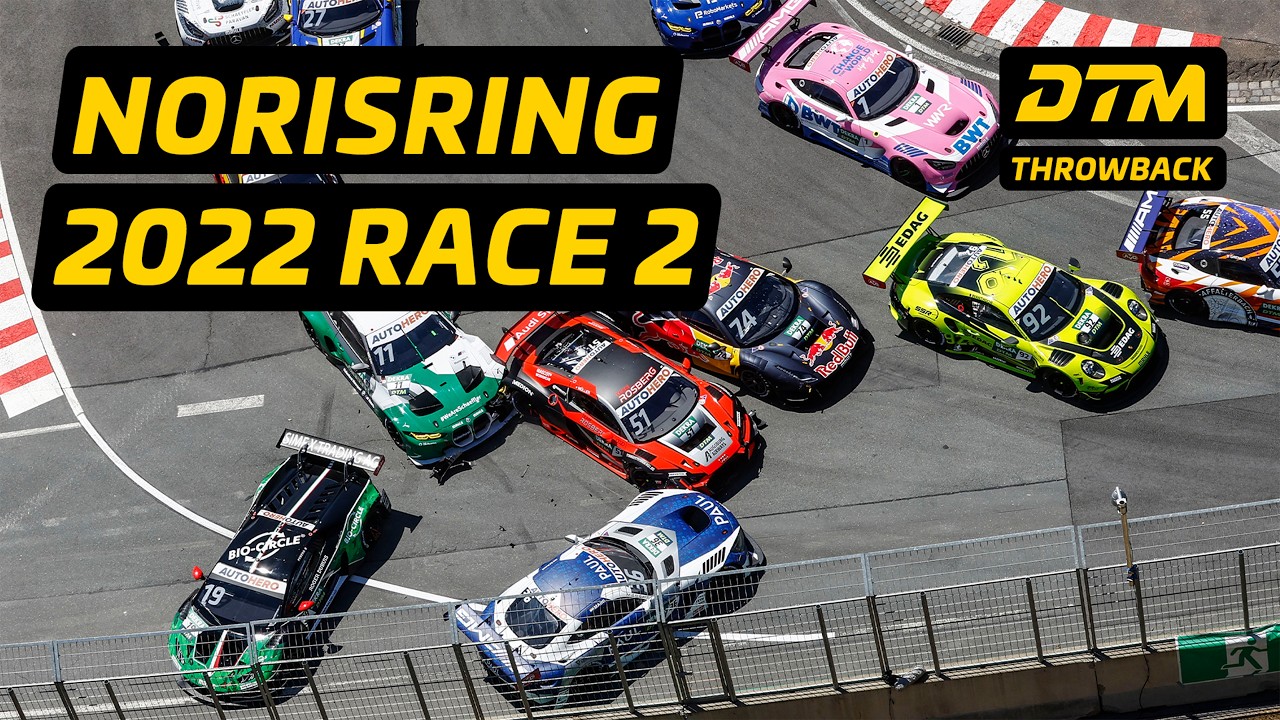 2022 DTM Round 4, Race 2: Norisring (Full Race Replay)