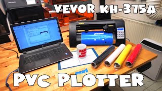 Vevor KH-375A PVC-Plotter - eigenen Merch herstellen