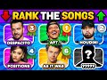 RANK THE SONG But Without Knowing The Next One Music Quiz Challenge