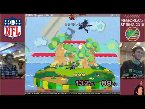 GL2019 SSBM Singles - 4/6 - SC | Krudo (Sheik) Vs. AMG | Dom (Marth, Falco) - LSF