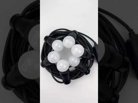 Вулична ретро гірлянда PATIO E27 IP65 вологозахищена