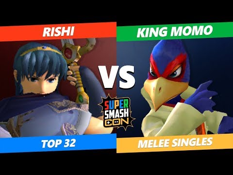 SSC 2019 SSBM - Rishi (Marth) Vs. King Momo (Falco) Smash Melee Tournament Losers Top 32
