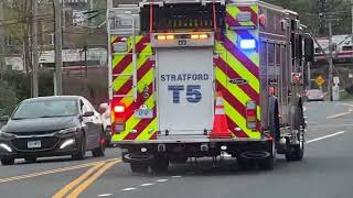 Stratford Brand New Tac 5 responding a difficulty breathing chest pains call 4/21/2025