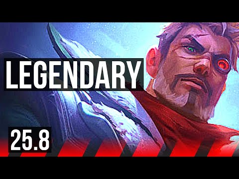 JAYCE vs CASSIOPEIA (TOP) | 10 solo kills, Legendary | EUW Master | 25.8