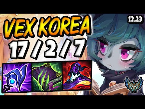 Vex MID vs Tristana | Korea Challenger Patch 12.23 | Season 12 🌟