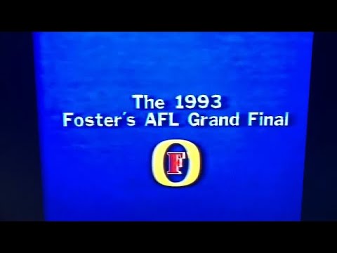 AFL Grand Final 1993 Fosters Promo