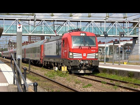Tåg / Trains - Halmstad Central under omledningar